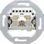 JUNG UAE 8 UPO RJ-45 strieborná zásuvka (UAE8UPO)