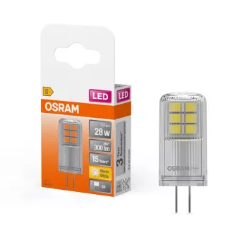 Osram STAR LED žiarovka teplá biela 2700 K 2,4 W G4 F