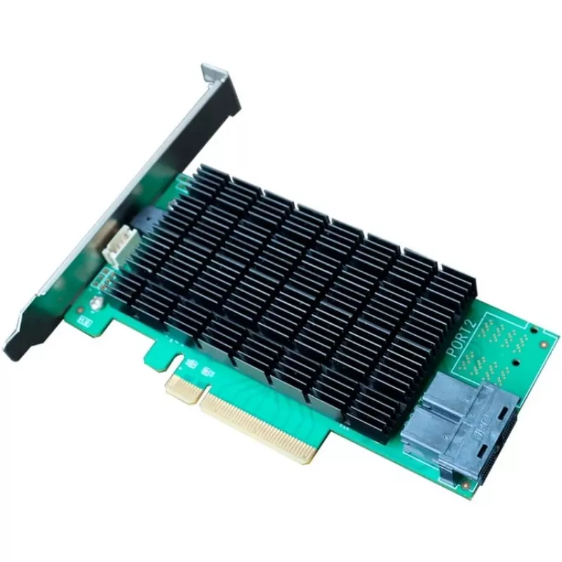 HighPoint Rocket 710L 8x port na PCIe 3.0 x8 12Gb/s SAS DAS - Serial Attached SCSI (SAS) - SAS1