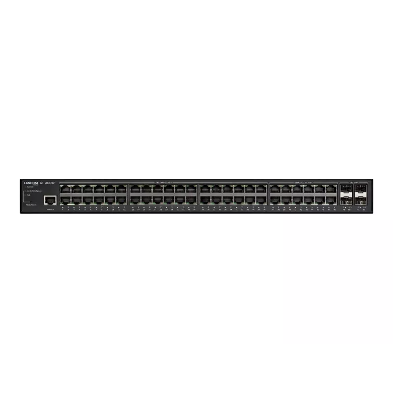 LANCOM GS-3652XP Managed L3 2.5G Ethernet (100/1000/2500) Power over Ethernet (PoE) 1U čierna