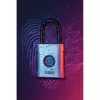 ABUS Touch 57/45 biometrický visiaci zámok 62575, snímač odtlačkov prstov, 45 mm, IP66/IP68, odolný voči poveternostným vplyvom, strieborný