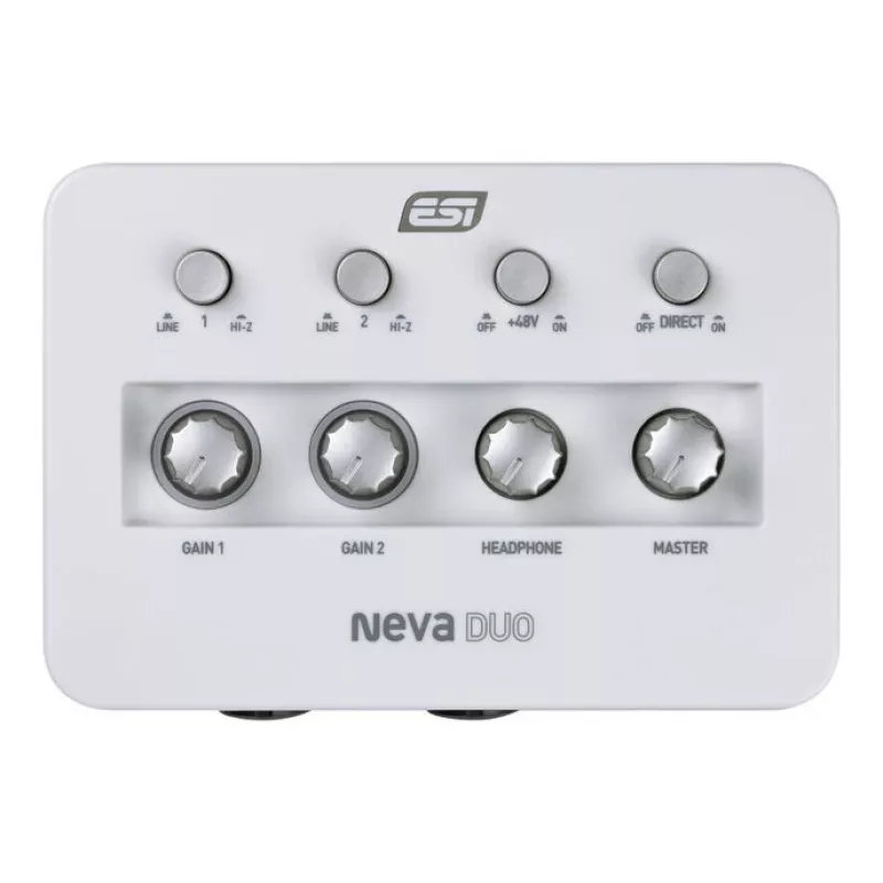 ESI Neva DUO USB audio rozhranie, 2x vstup