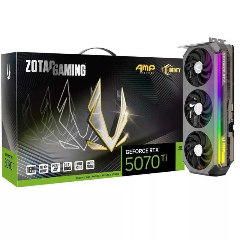 Grafická karta GeForce RTX 5070 Ti 16 GB GDDR7