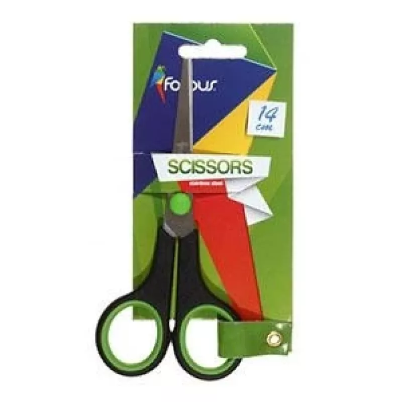 Nožnice FORPUS FO60605 14 cm, pogumované rukoväte, nehrdzavejúce čepele