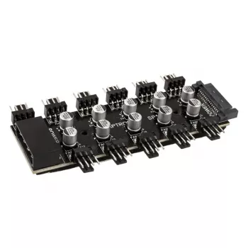 Lamptron SP105 10-násobný PWM hub ventilátorov