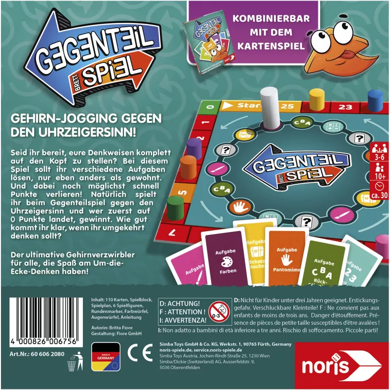 Gegenteil stolová hra, puzzle hra