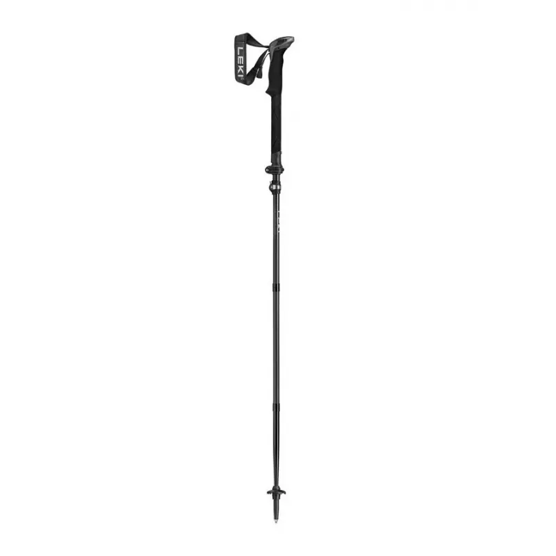Trekingové palice Leki Sherpa FX nastaviteľné 120–140 cm, čierna