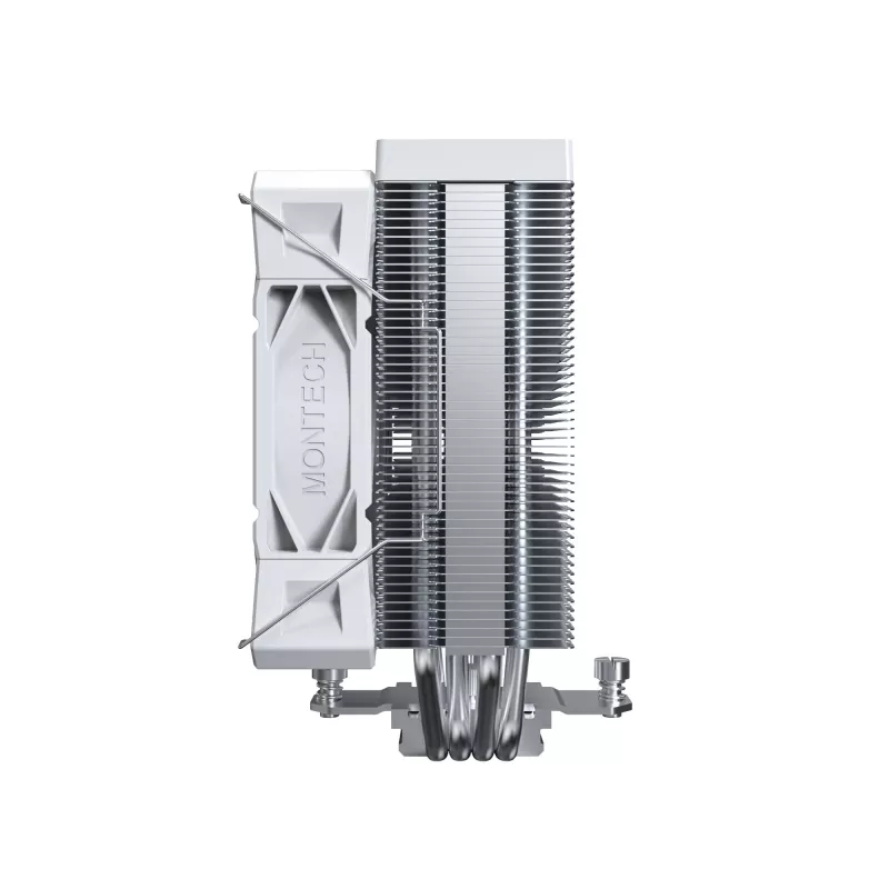 Montech NX400 vzduchový chladič CPU, viac soketov, 120 mm, biely
