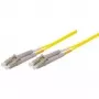 Tecline exertis Connect – patch kábel – LC Singlemode (M) na LC Singlemode (M) – 7,5 m – sklené vlákno – 9/125 mikrometrov – OS2 – žltý (39989307)