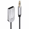 Bezdrôtový audio prijímač adaptér QOLTEC HiFi BT6.0 2xRC – Bluetooth audio prijímač pre reproduktory a autorádio