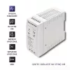 Qoltec DIN lištový napájací zdroj | 60W | 12V | 5A | biely | tenký