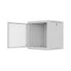 19-palcový nástenný rack 12U 600x600 sivý