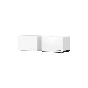 Bezdrôtový router MERCUSYS Halo H85X balenie 2 ks dvojpásmový Wi‑Fi 6 do 3000 Mbit/s mesh systém