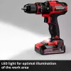 Einhell TE-CD 18/44 Li-i 24000 RPM 1,59 kg čierna, červená
