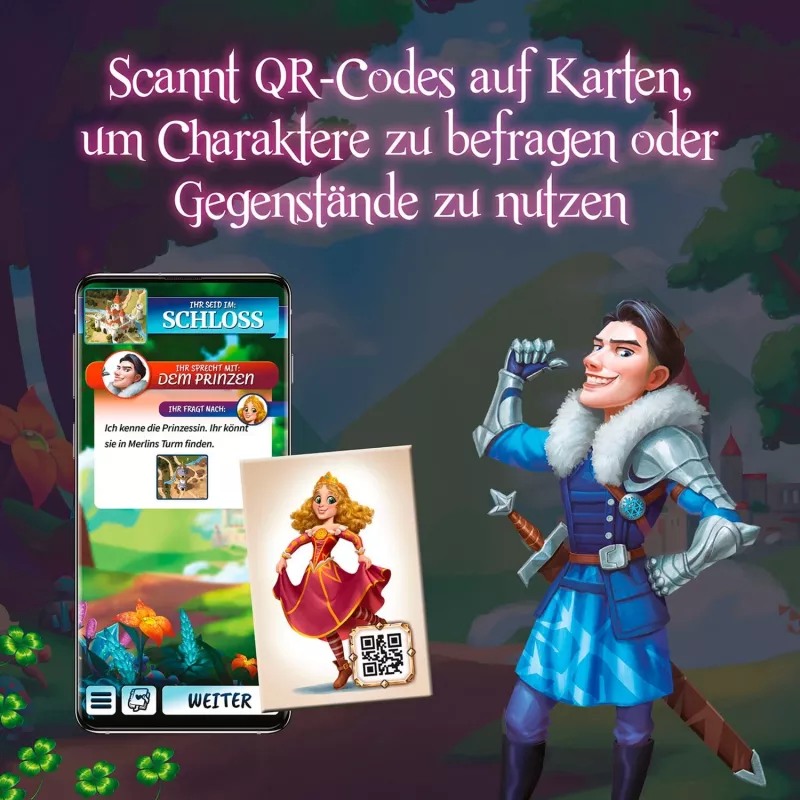 Kids Chronicles - Auf der Suche nach den Mondsteinen, Spoločenská hra
