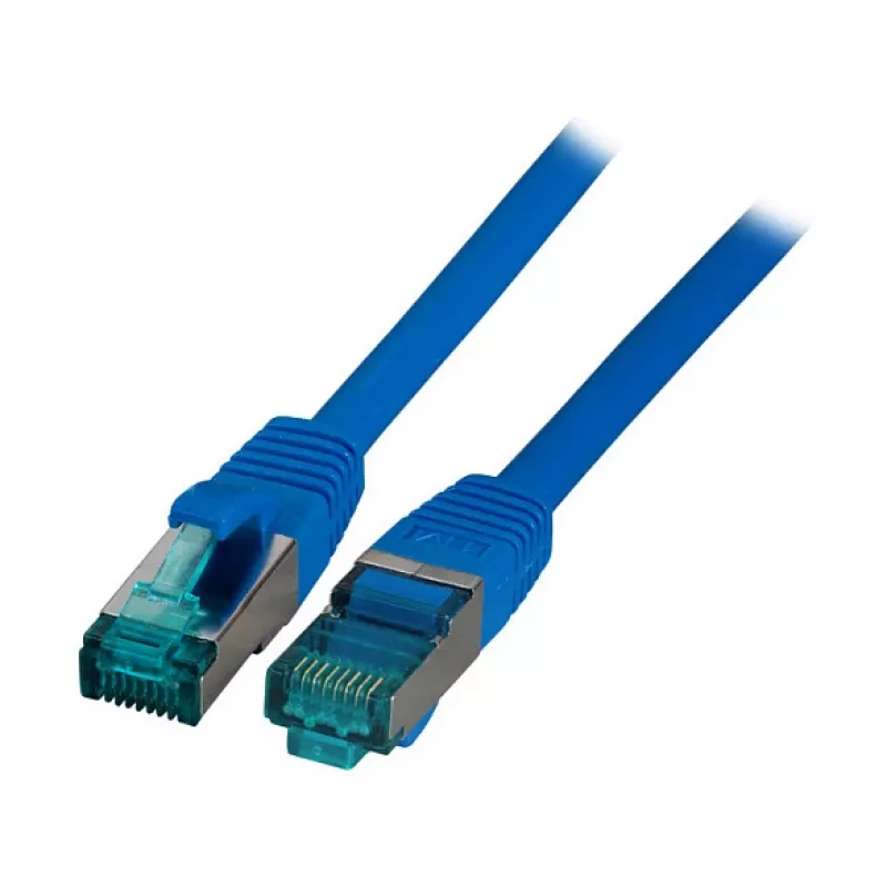 EFB-Elektronik RJ45 patch kábel Cat.6A S/FTP LSZH modrý 2m výrobca: EFB Elektronik (MK6001.2BL)