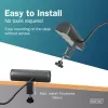 Predlžovacia zásuvka DIGITUS 3-násobná s 2×USB-A & 1×USB-C, 3 AC zásuvky Typ E/F, 1,5 m kábel, čierna