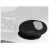 Delock ergonomická podložka pod myš s opierkou zápästia čierna 252x227 mm