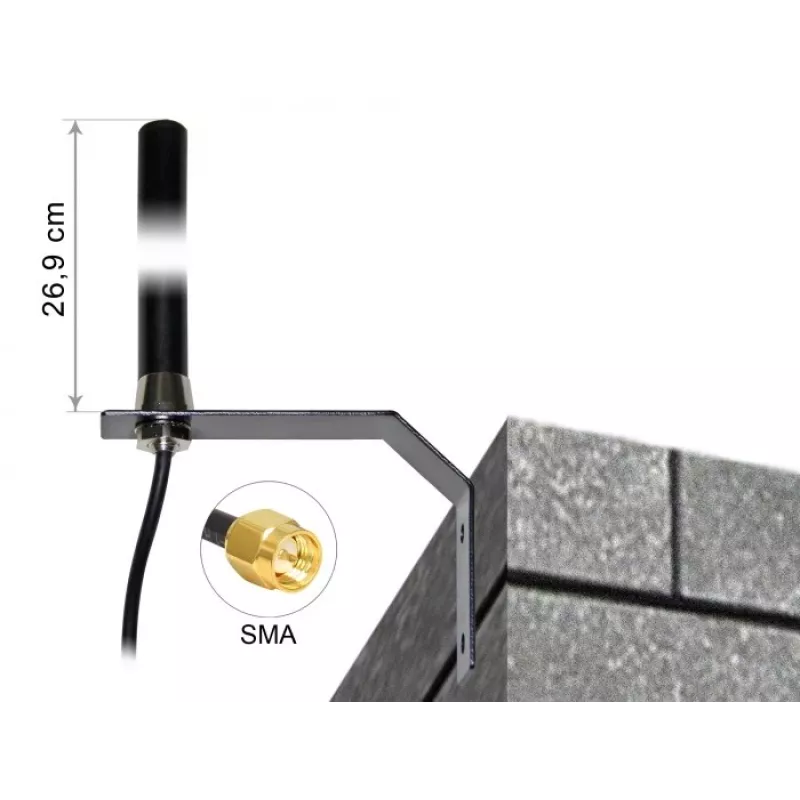 DeLOCK 89529 rádiová anténa 3 dB 50 Ω