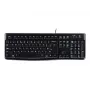 Desktop MK120, káblová, USB, QWERTZ, čierna, myš v balení