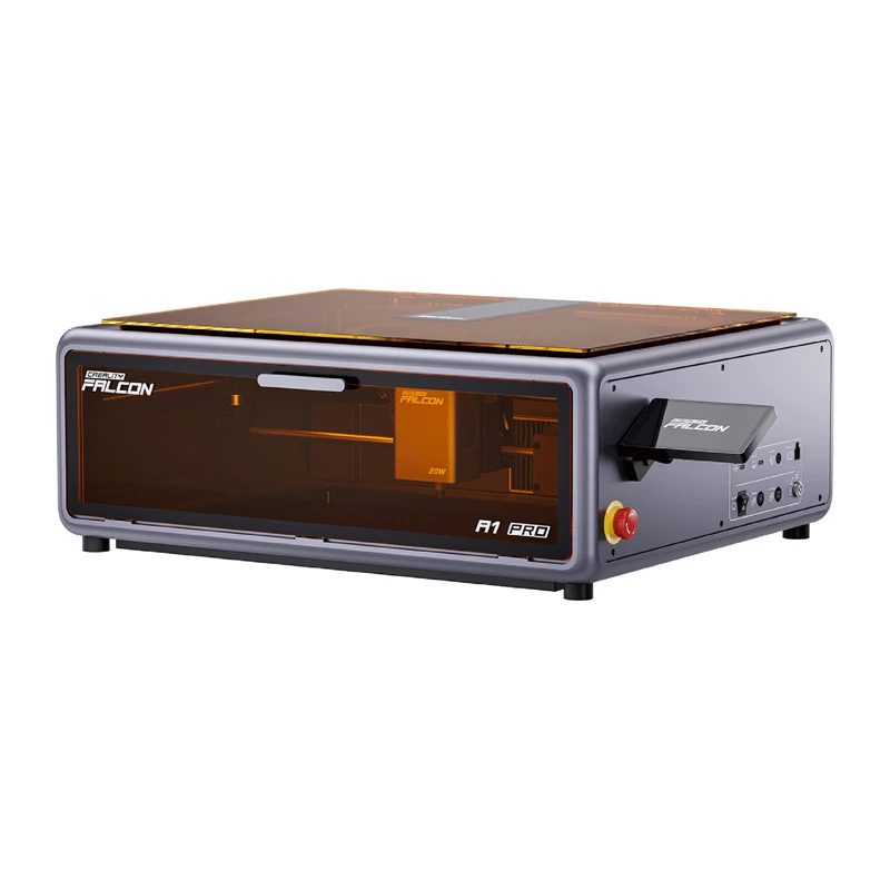 Laserový gravírovač Creality Falcon A1 Pro 20W — stolový laserový gravírovací a rezací modul