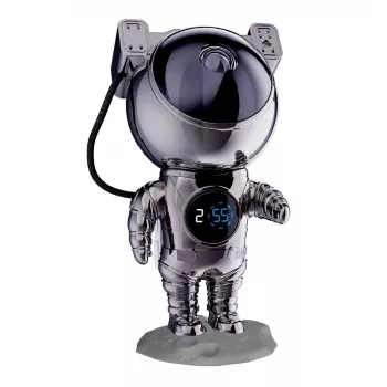 Hawk HW-STAR02 astronaut projektor s hodinami Ghrome Edition