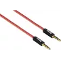 Hama 1m 3,5mm/3,5mm audiokábel červený
