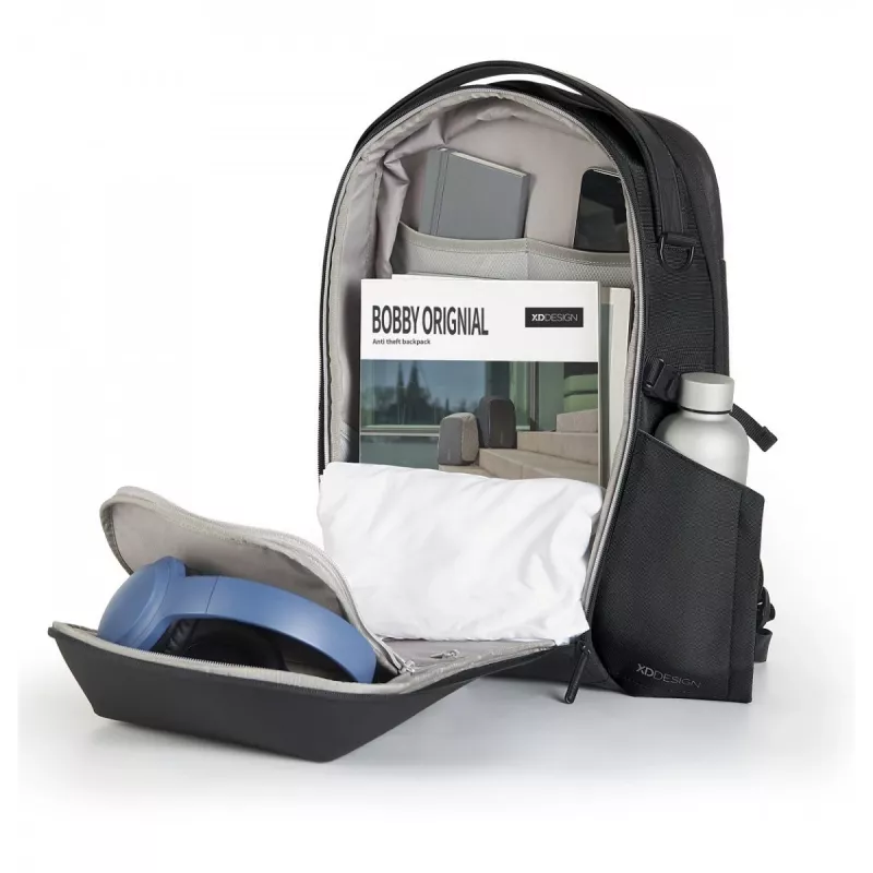 Batoh XDDESIGN Bizz čierny — vodoodpudivý, ľahký, model P705.931