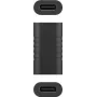 CoreParts MBXUSBC-AC0007 káblový adaptér USB-C(F) čierny