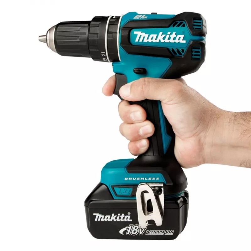 Makita DHP485Z vŕtačka bez kľúča 1,1 kg čierna, modrá