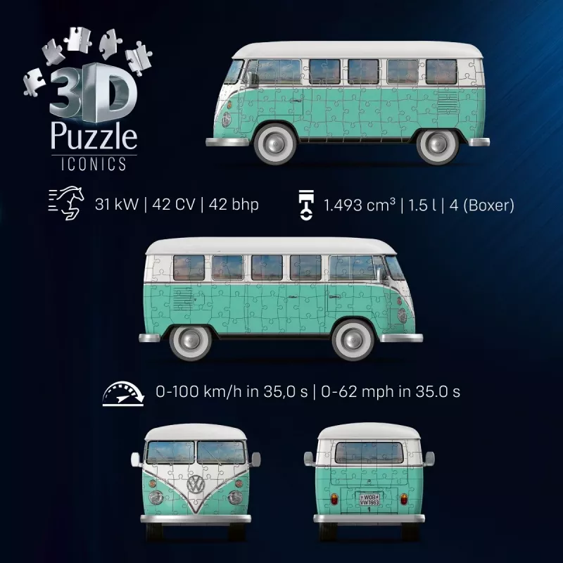 Puzzle Ravensburger Volkswagen T1 162 dielov