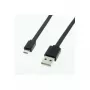 ROLINE - USB kábel - USB Type-A, 4-pin (M) - 5-pin Micro-USB Type-B (M) - 1 m (USB/USB 2.0) - zaliate - čierny (11.02.8760)