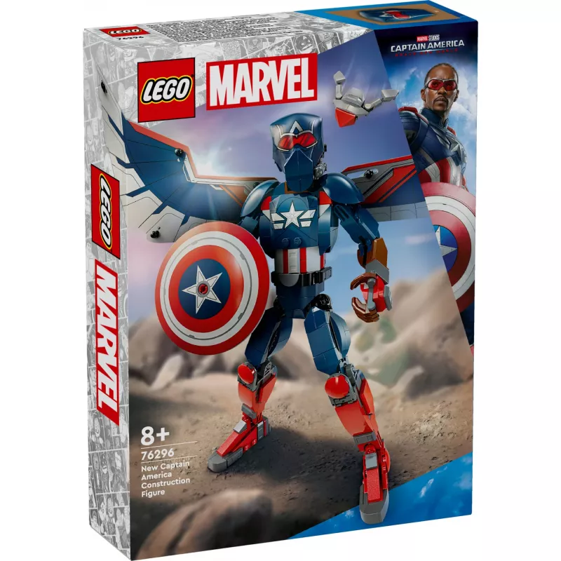 LEGO MARVEL 76296 Nový Captain America konštrukčná figúrka