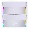 Jonsbo HX6280 CPU chladič, PWM, RGB - 130 mm, biely