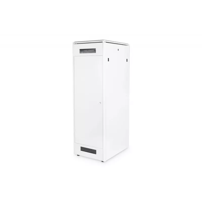 DIGITUS 36HE Unique sieťový rozvádzač 600x800mm sklenené dvere sivý