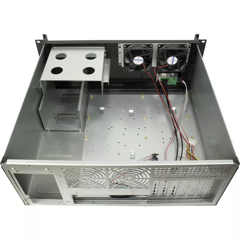 Rack server Inter-Tech 4U-K-439L čierny