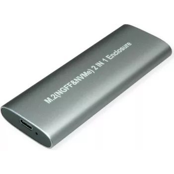 Value 16.99.4132 puzdro na pamäťové úložisko SSD puzdro strieborná M.2 (16.99.4132)