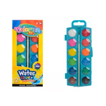 Colorino Kids vodové farby malé 12 farieb