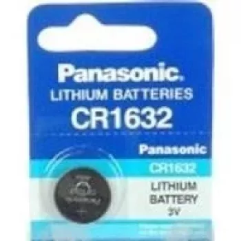 Panasonic CR1632 - lítium - 3V - 140 mAh - 1,8g (0.0635 oz) (CR1632EL/1B)
