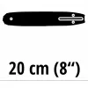 Meč Einhell 4500194 20 cm čierny