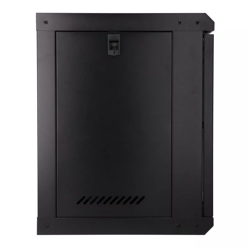 EXTRALINK LITE 9U 530X400 nástenný rack, čierny, s odkladacou policou