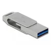 USB flash disk DeLOCK 16GB USB-C Type-A kovové puzdro