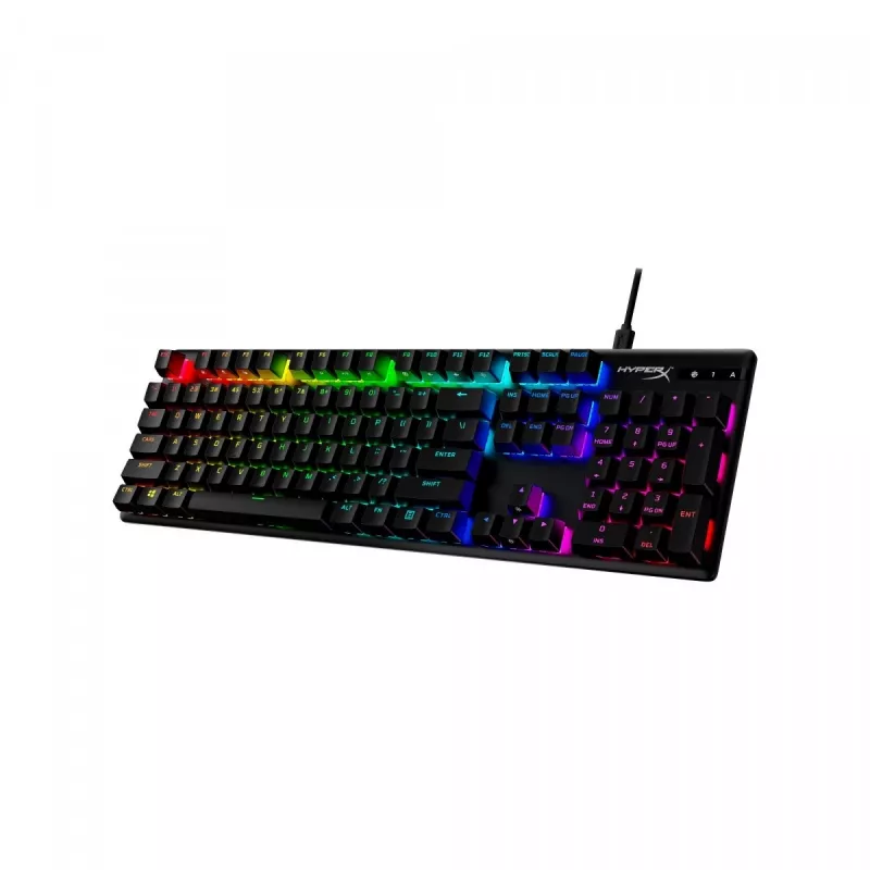HyperX Alloy Origins PBT HX Red - mechanická herná klávesnica
