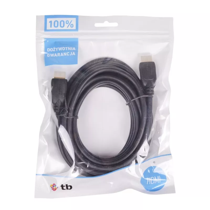 TB V 1.4-HDMI kábel pozlátený 3m.