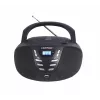 Prenosný CD prehrávač Blaupunkt BB7BK — MP3, FM rádio, USB, AUX, na batérie, 2 vstavané reproduktory, 240×230×128 mm
