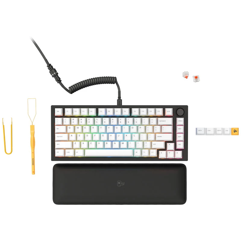 Glorious GMMK Pro čierna Slate 75% TKL klávesnica - predmontovaná, ANSI layout - čierna (GLO-GMMK-P75-FOX-B)
