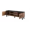 Cama TV stojan LOTTA 160 2D2K dub wotan/matný čierny