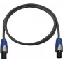 Reproduktorový kábel PSSO 3022790K 2x2,5 mm 1,5 m, čierny