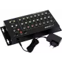 Composite prepínač EUROLITE AVS-802 8-kanálový 2U montáž do racku