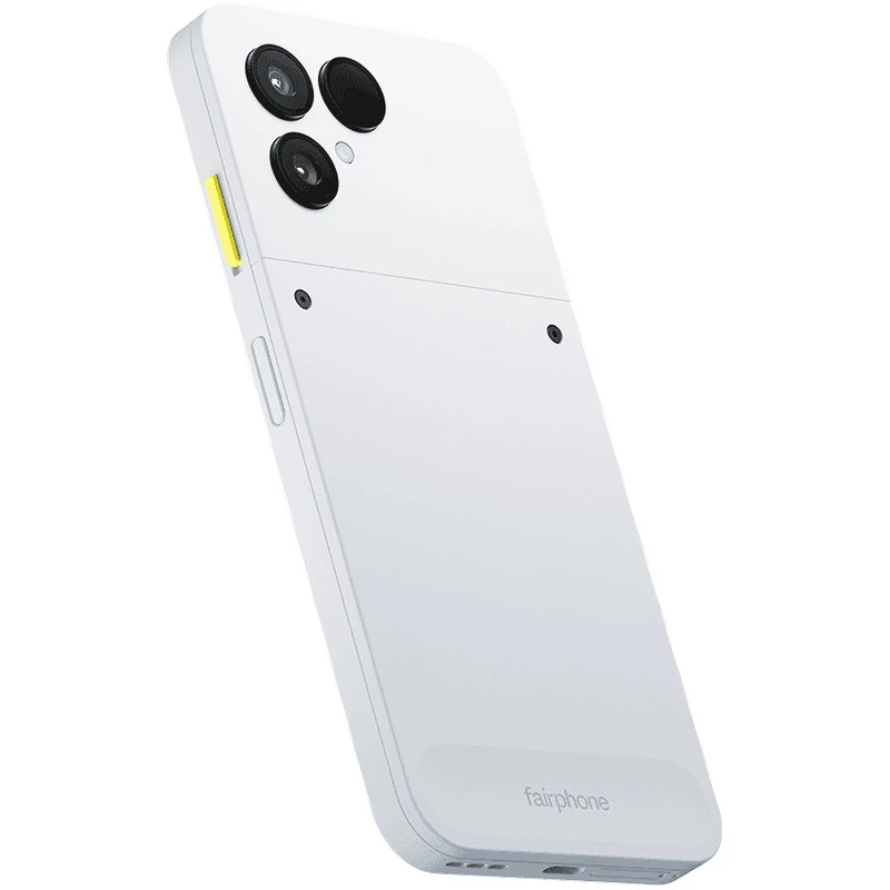 Fairphone The (Gen 6) 16 cm (6.31 palca) Dual SIM Android 15 5G USB Type-C 8 GB 256 GB 4415 mAh biela